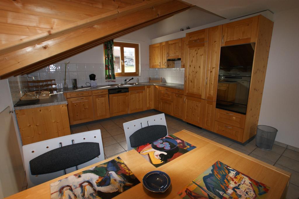 Appartement Gotschnablick à Klosters-Serneus Chambre photo